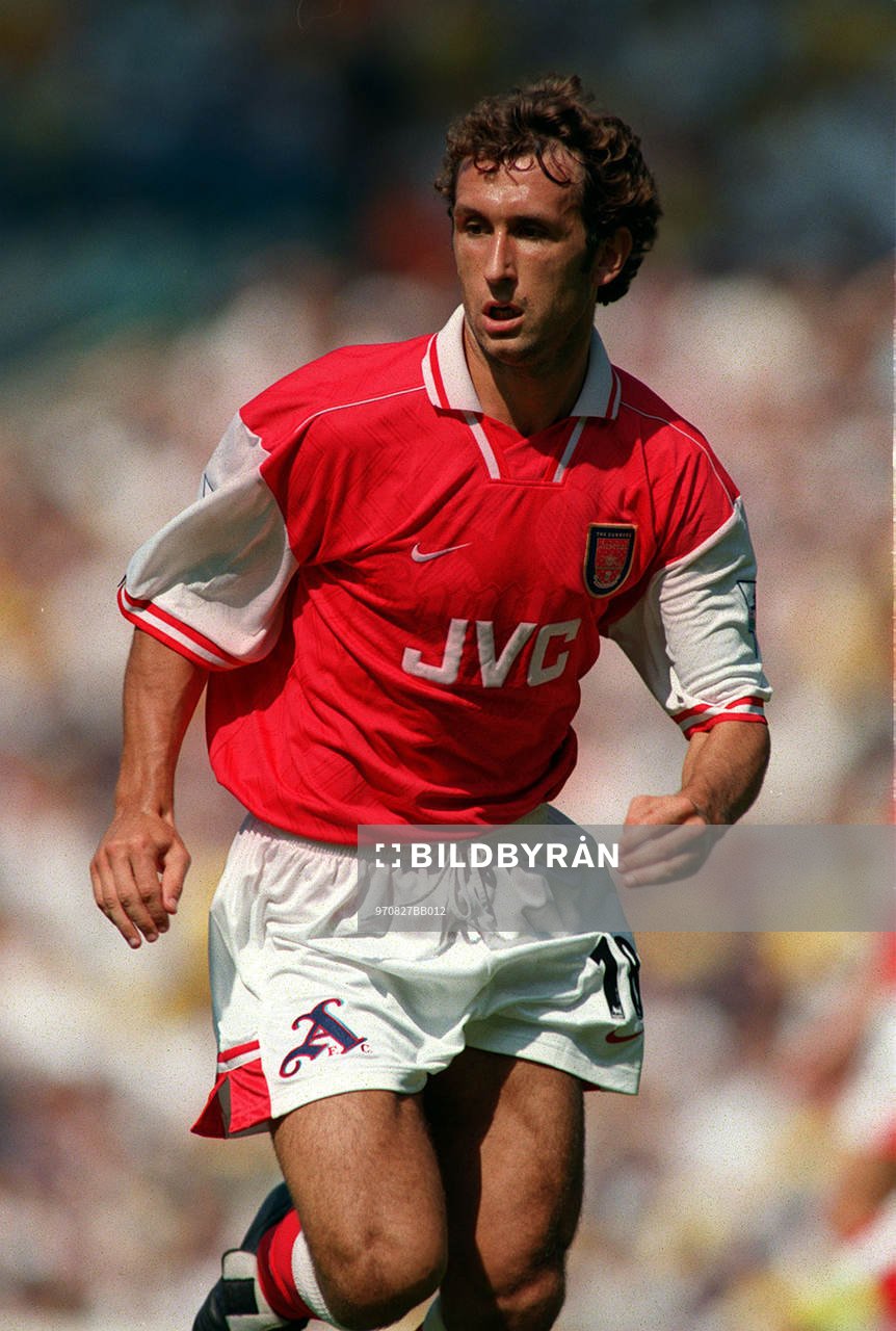 Fotboll -- Gilles Grimandi, Arsenal