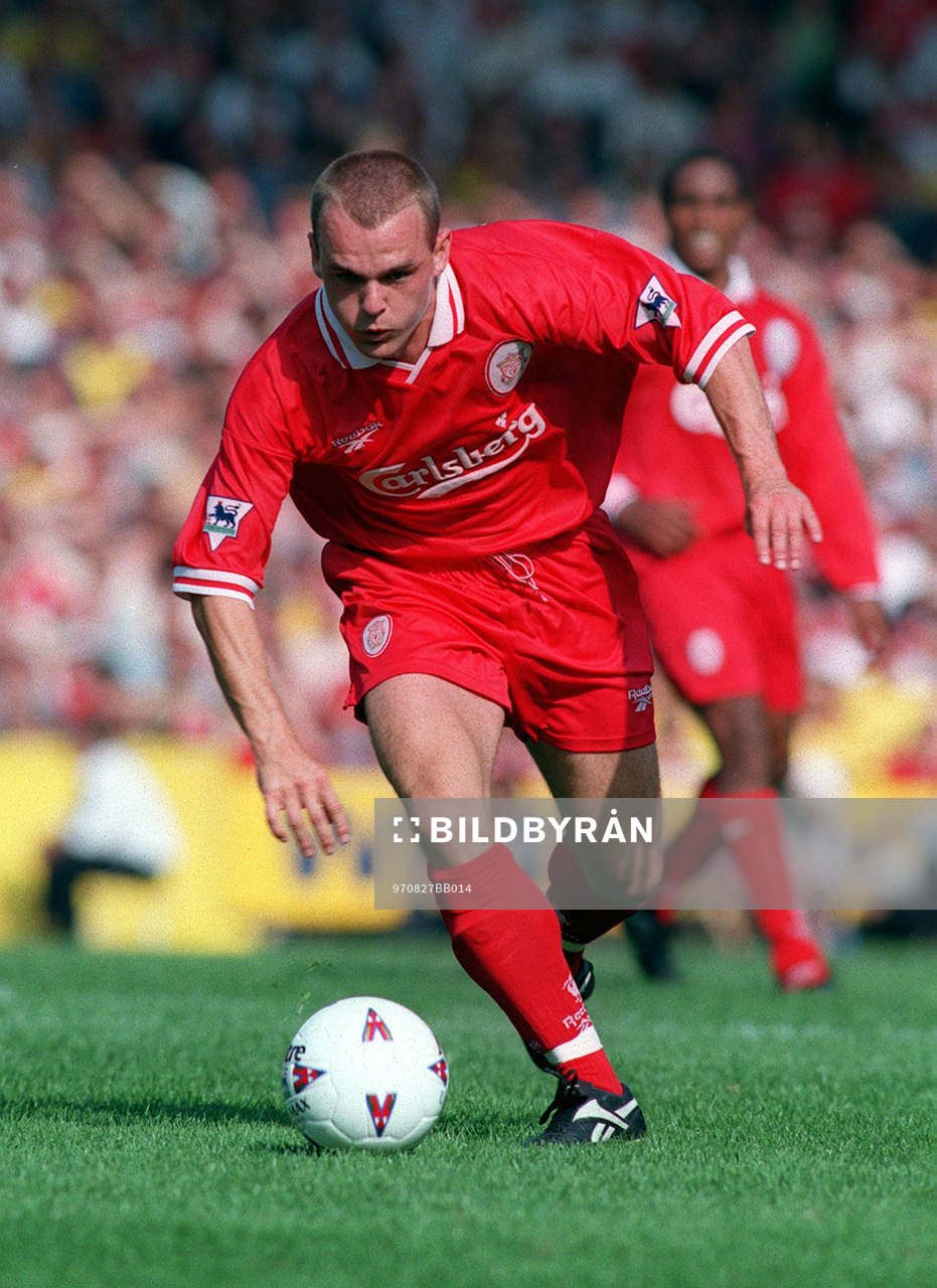 Fotboll -- Danny Murphy, Liverpool