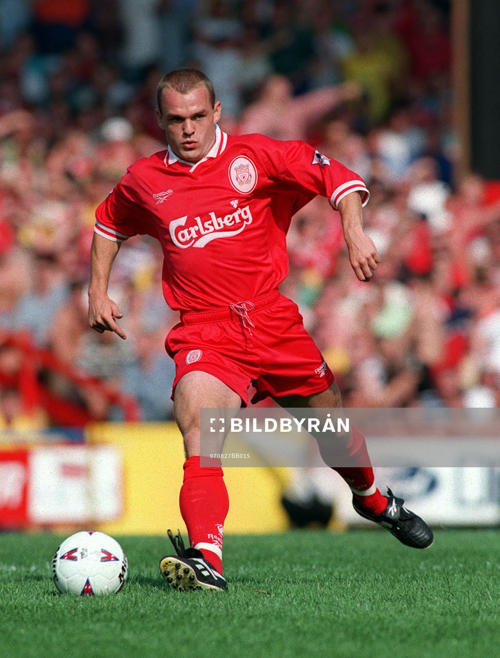 Fotboll -- Danny Murphy, Liverpool