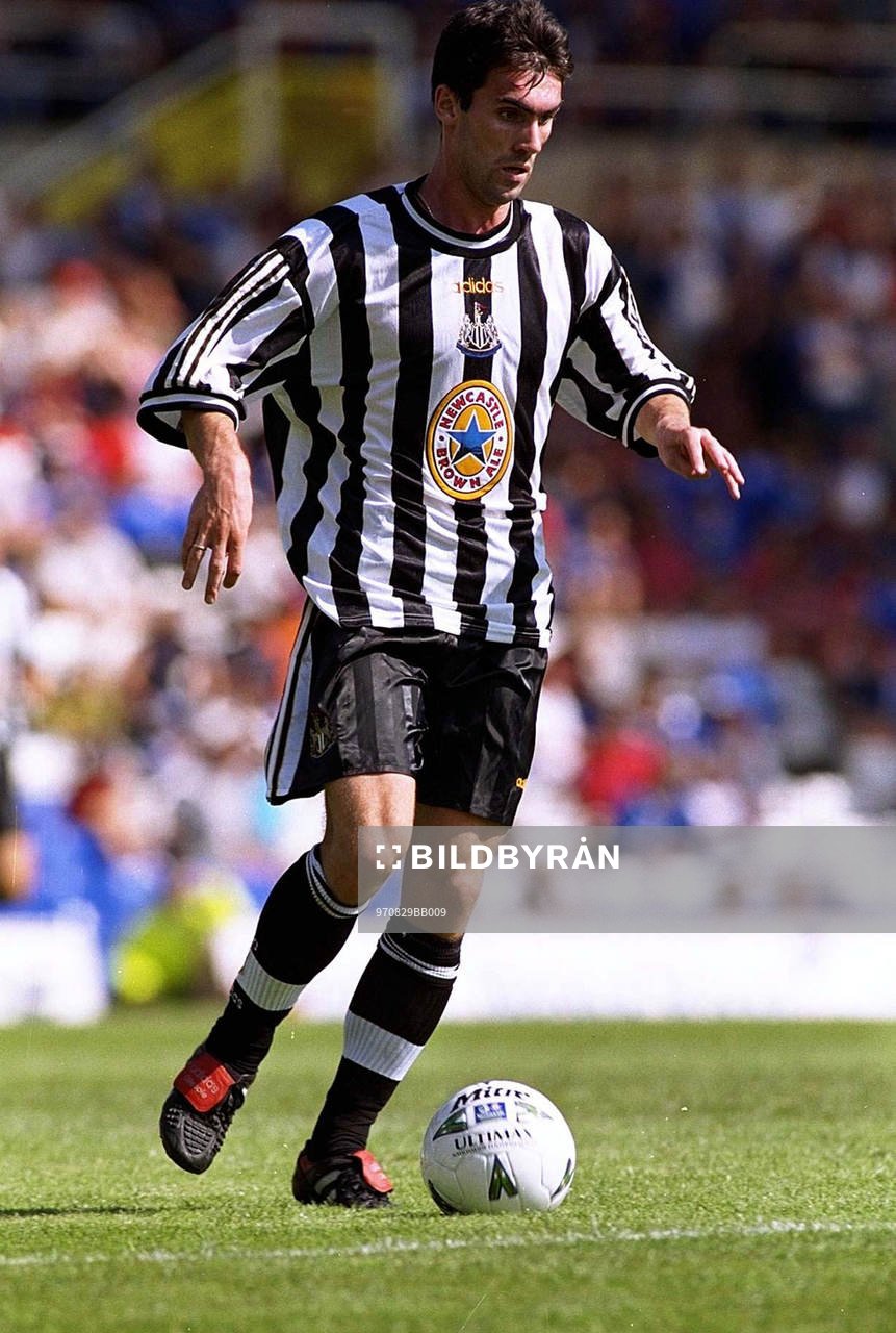 Fotboll -- Keith Gillespie, Newcastle 