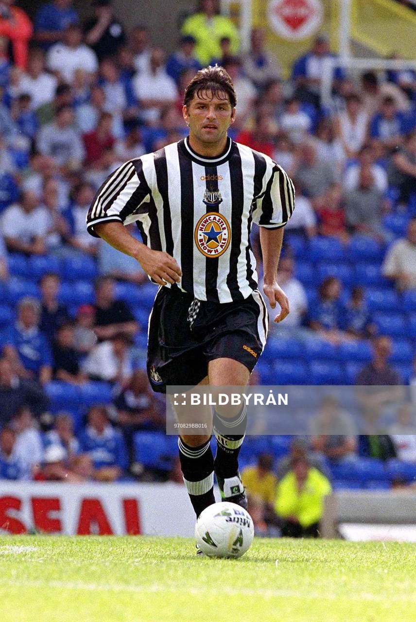 Fotboll -- Philippe Albert, Newcastle