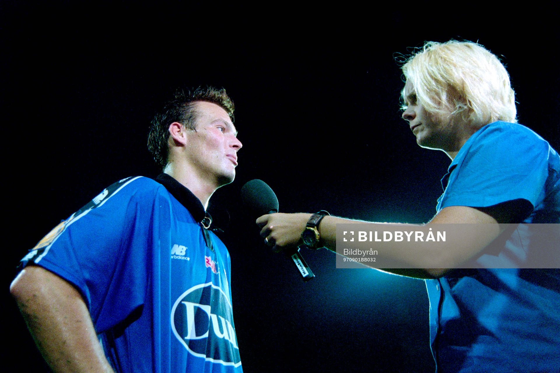 Fredrik Ljungberg, målskytt i Halmstad