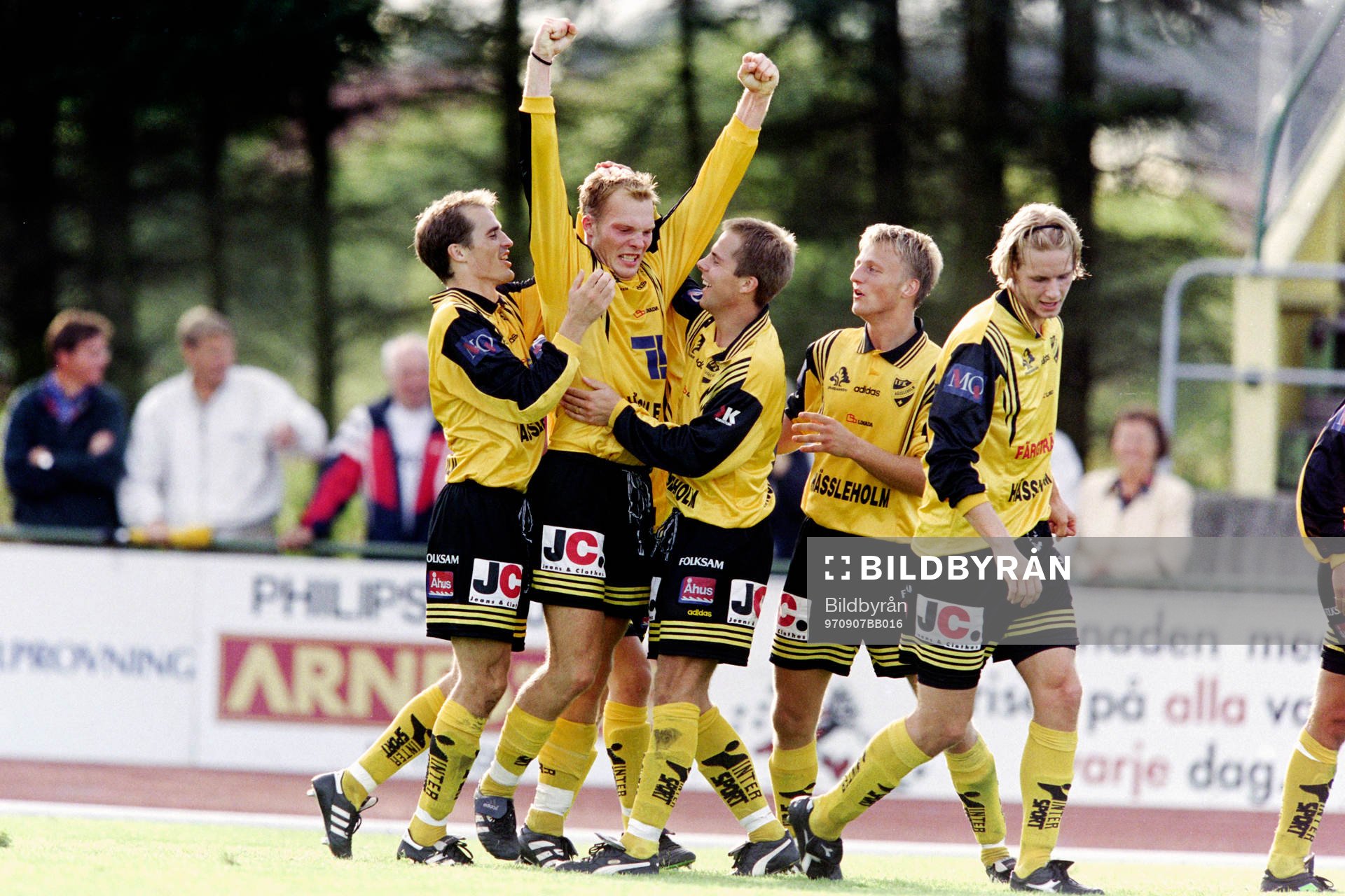 Andreas Sördin, Hässleholm jublar