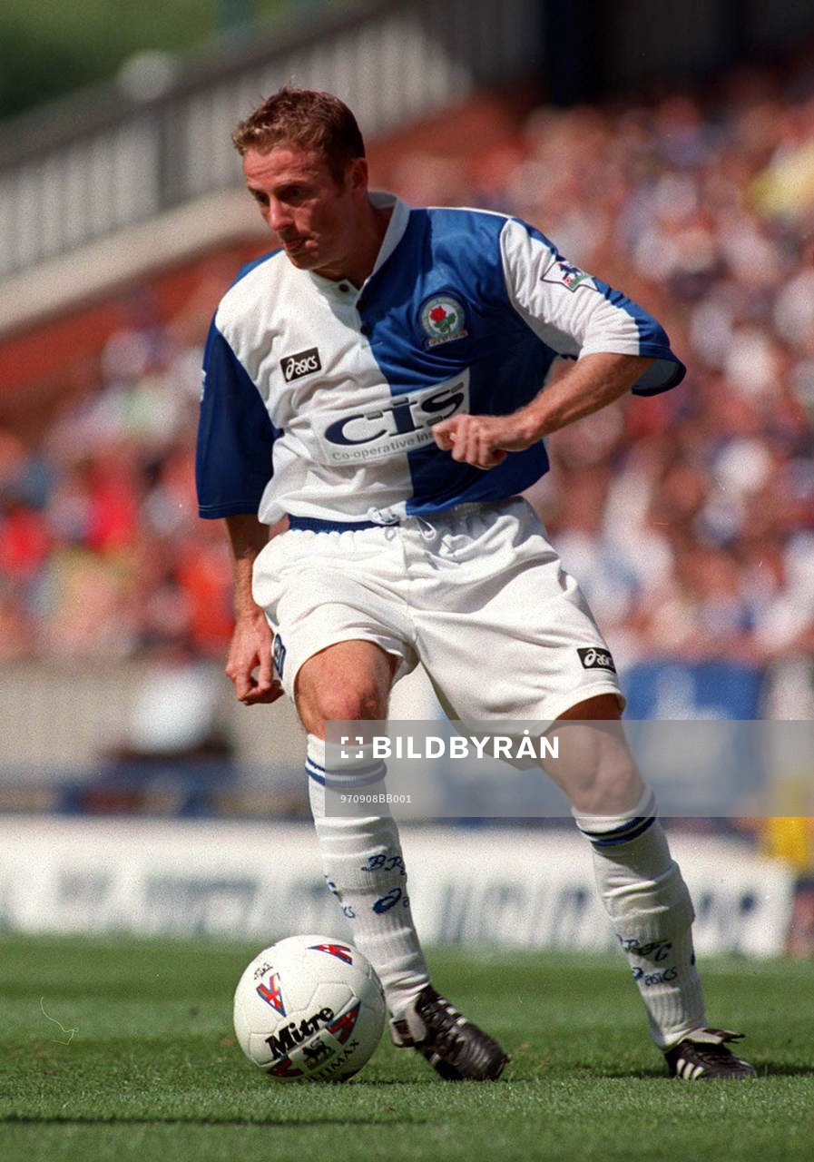 Fotboll -- Kevin Gallacher, Blackburn 