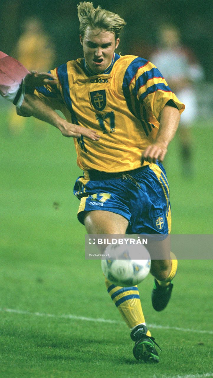 Fotboll Andreas Andersson, Sverige