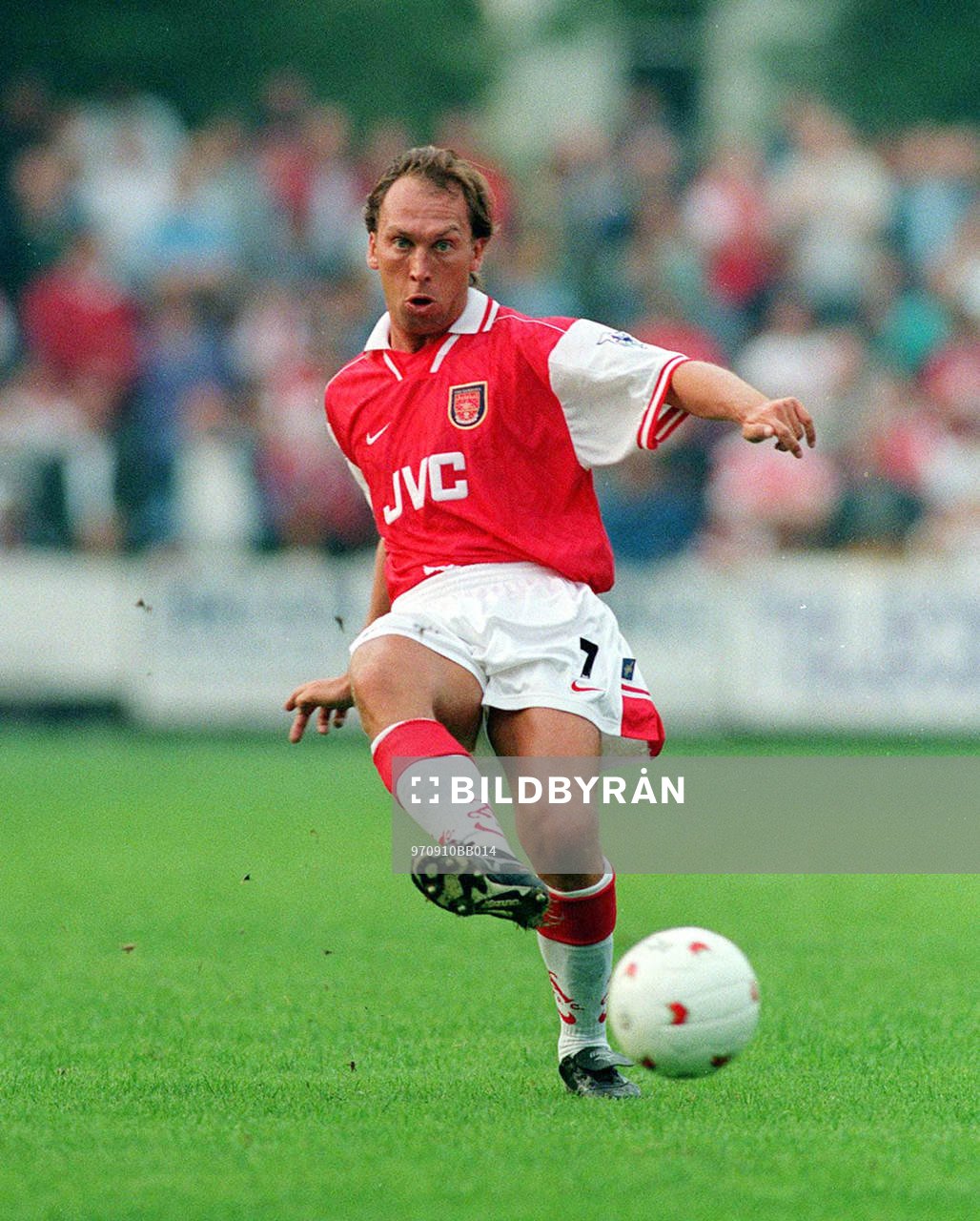 Fotboll -- David Platt, Arsenal
