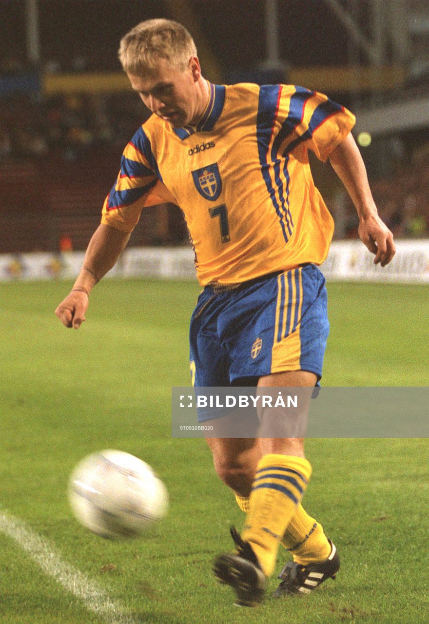Fotboll Pär Zetterberg, Sverige