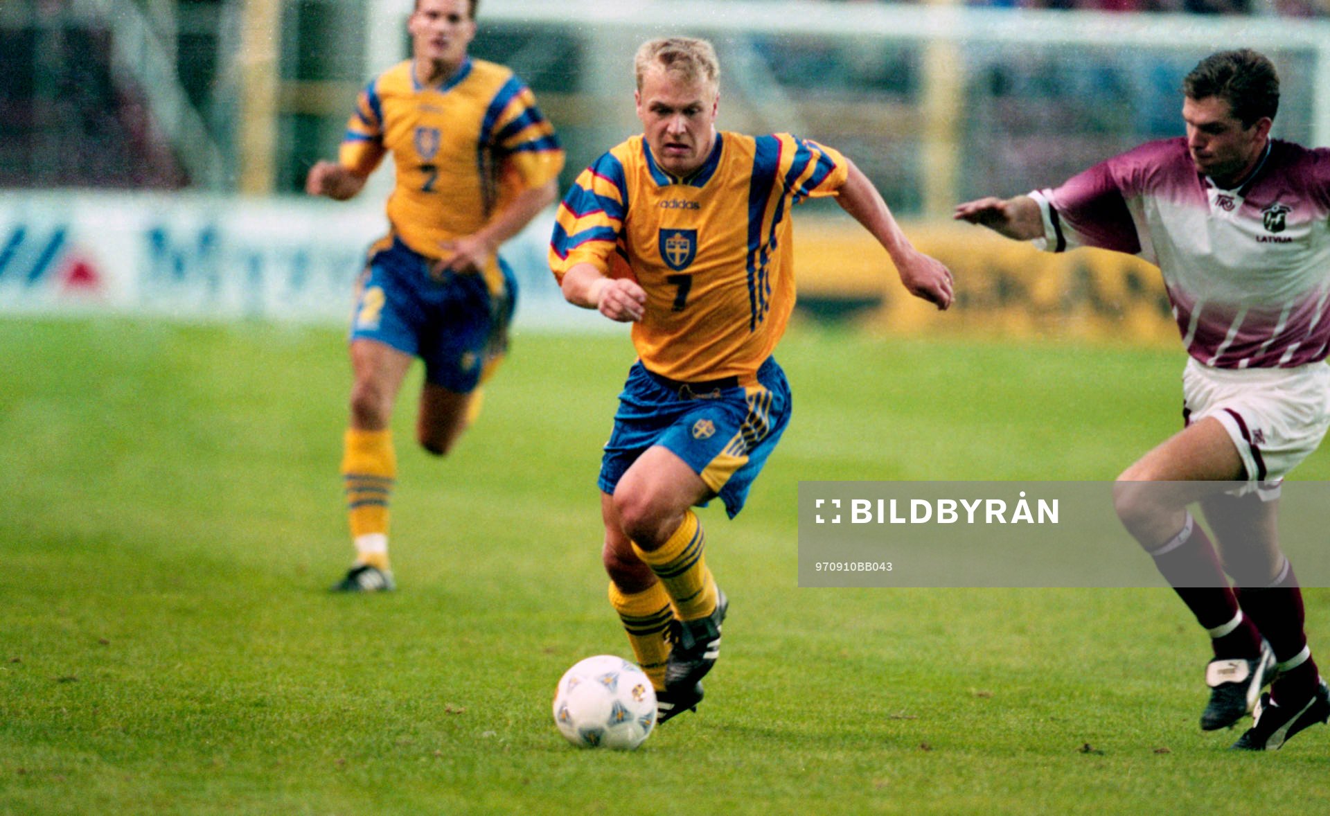 Pär Zetterberg med bollen