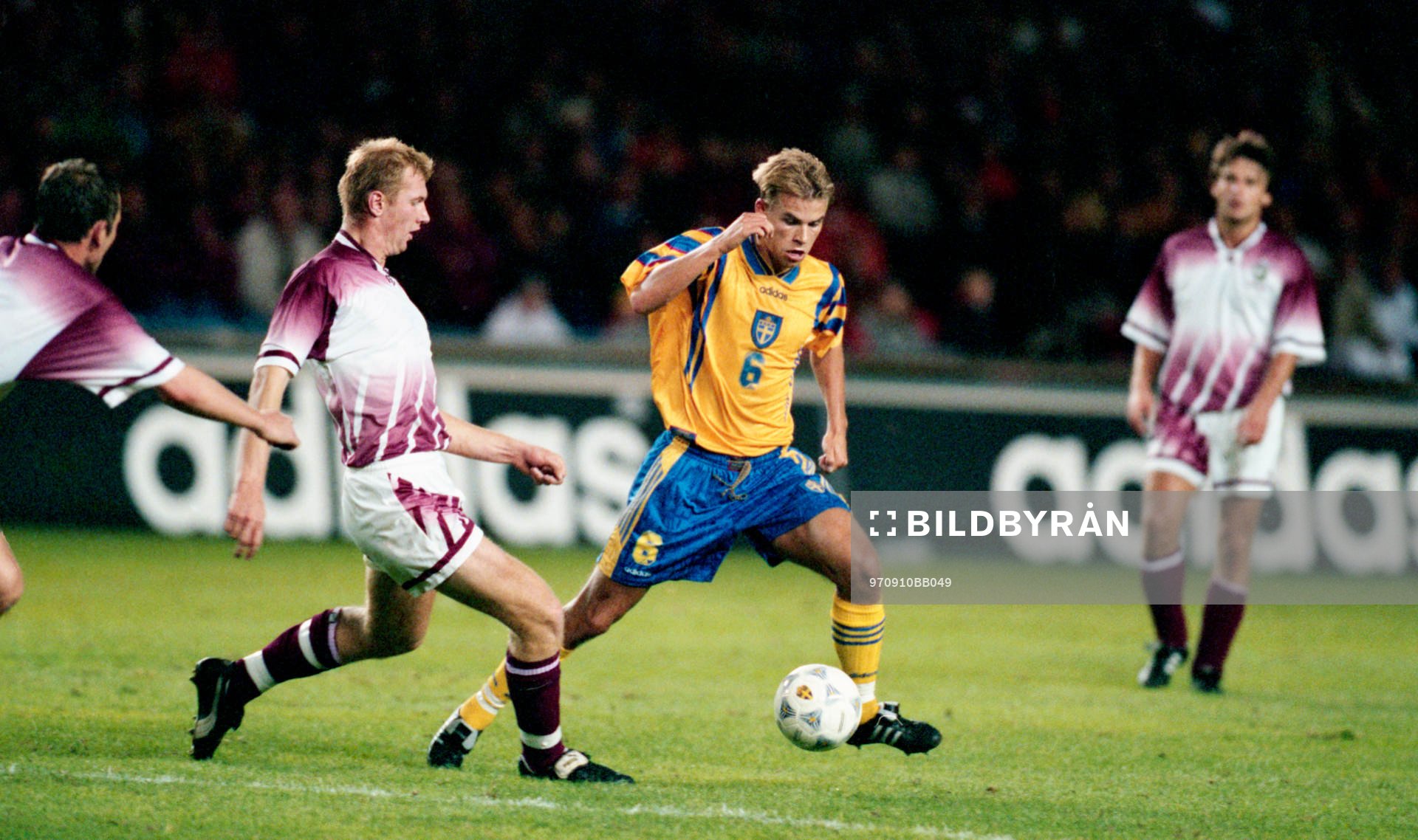 Niclas Alexandersson i dribblingstagen