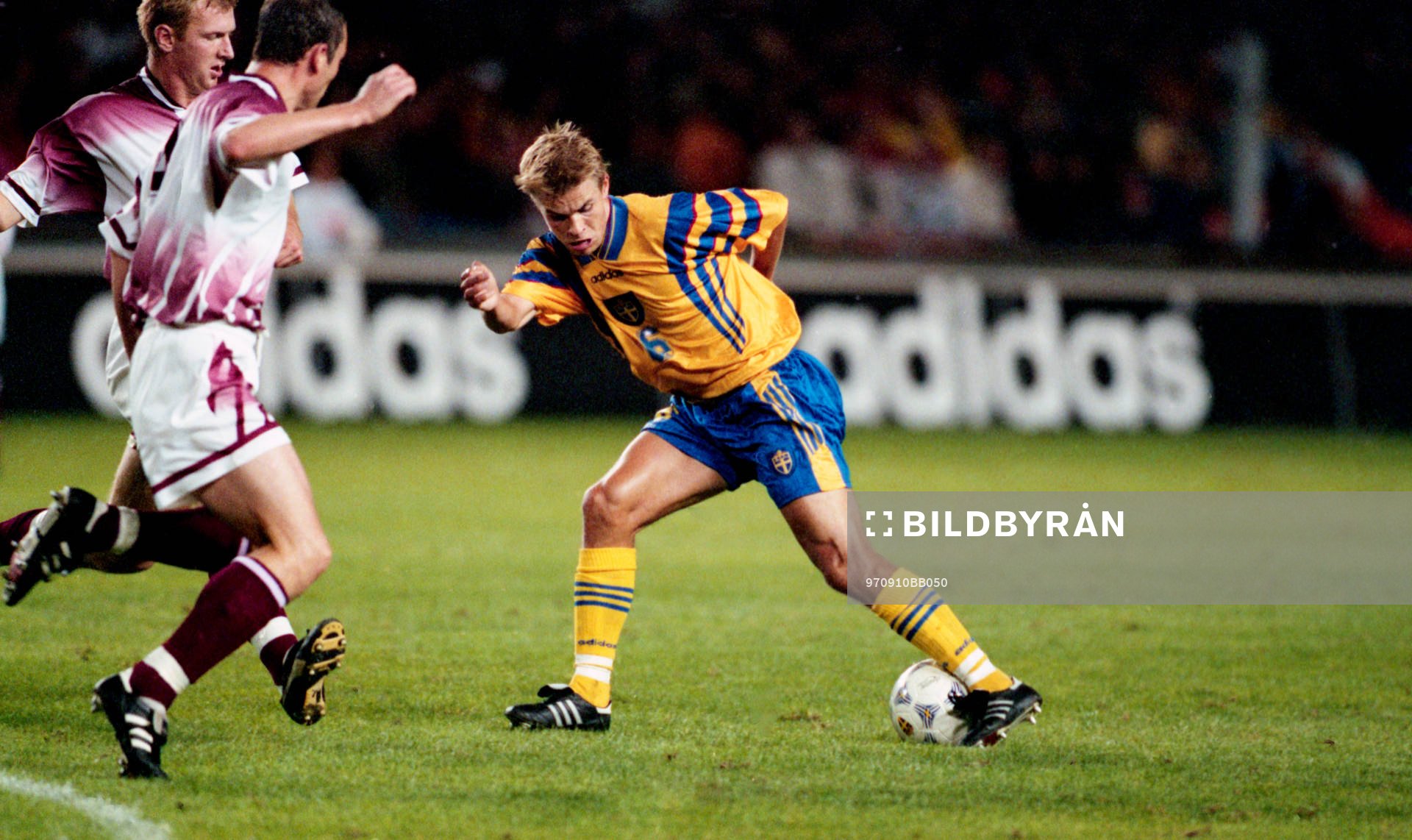 Niclas Alexandersson i dribblingstagen
