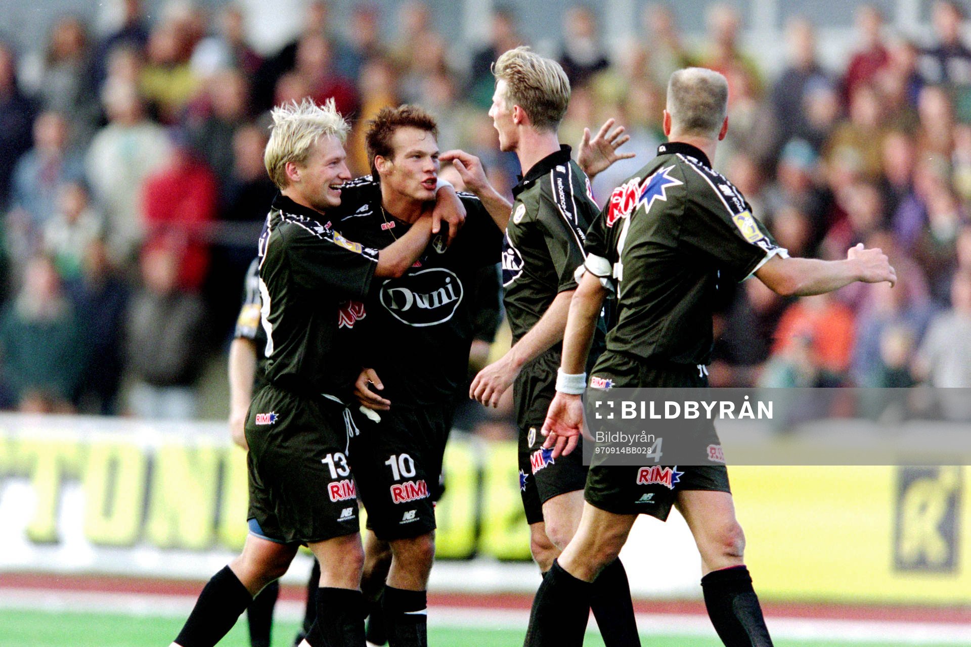 Fredrik Andersson, Fredrik Ljungberg, Jesper Mattsson och