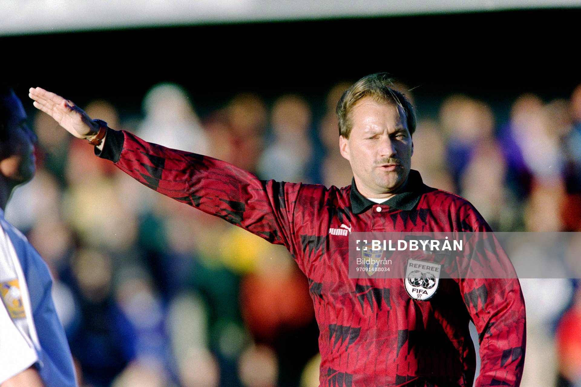 Per-Olof Ståhl, Norrköping domare i matchen