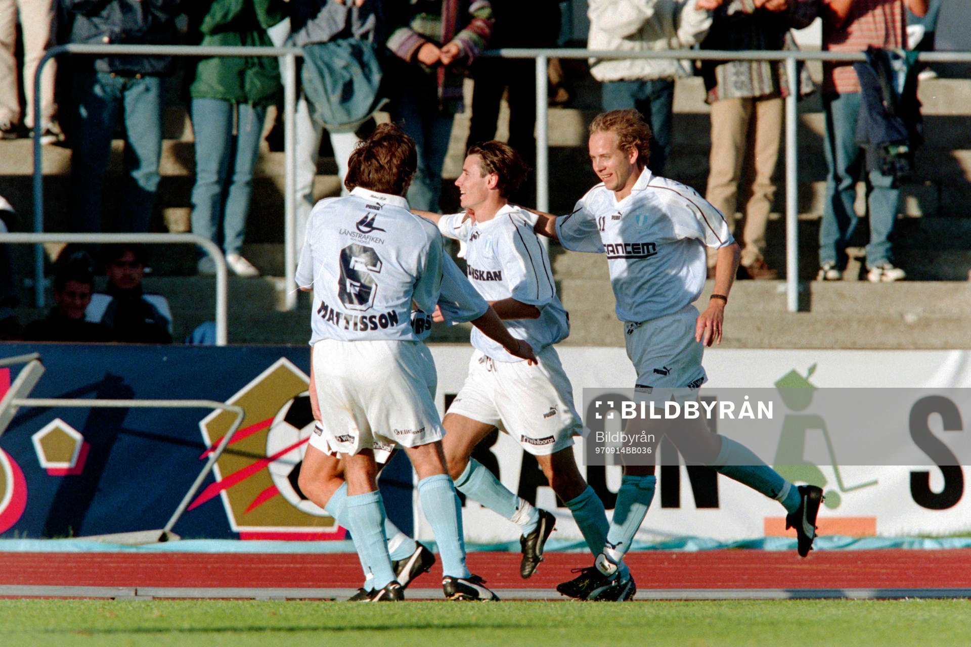 Hans Mattisson, Yksel Osmanovski och Niclas Kindvall,