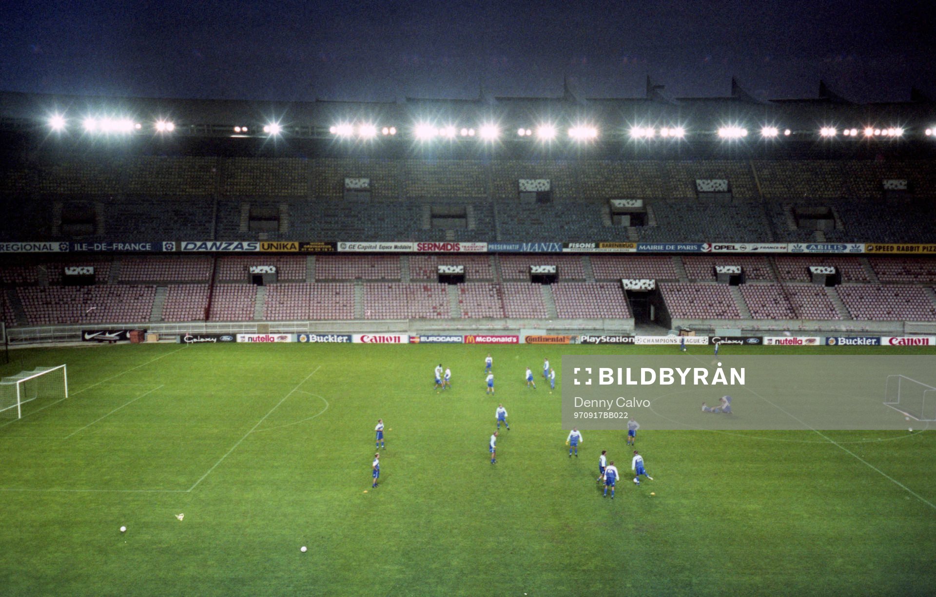 970917 Fotboll, Champions League, Paris Saint-Germain - IFK