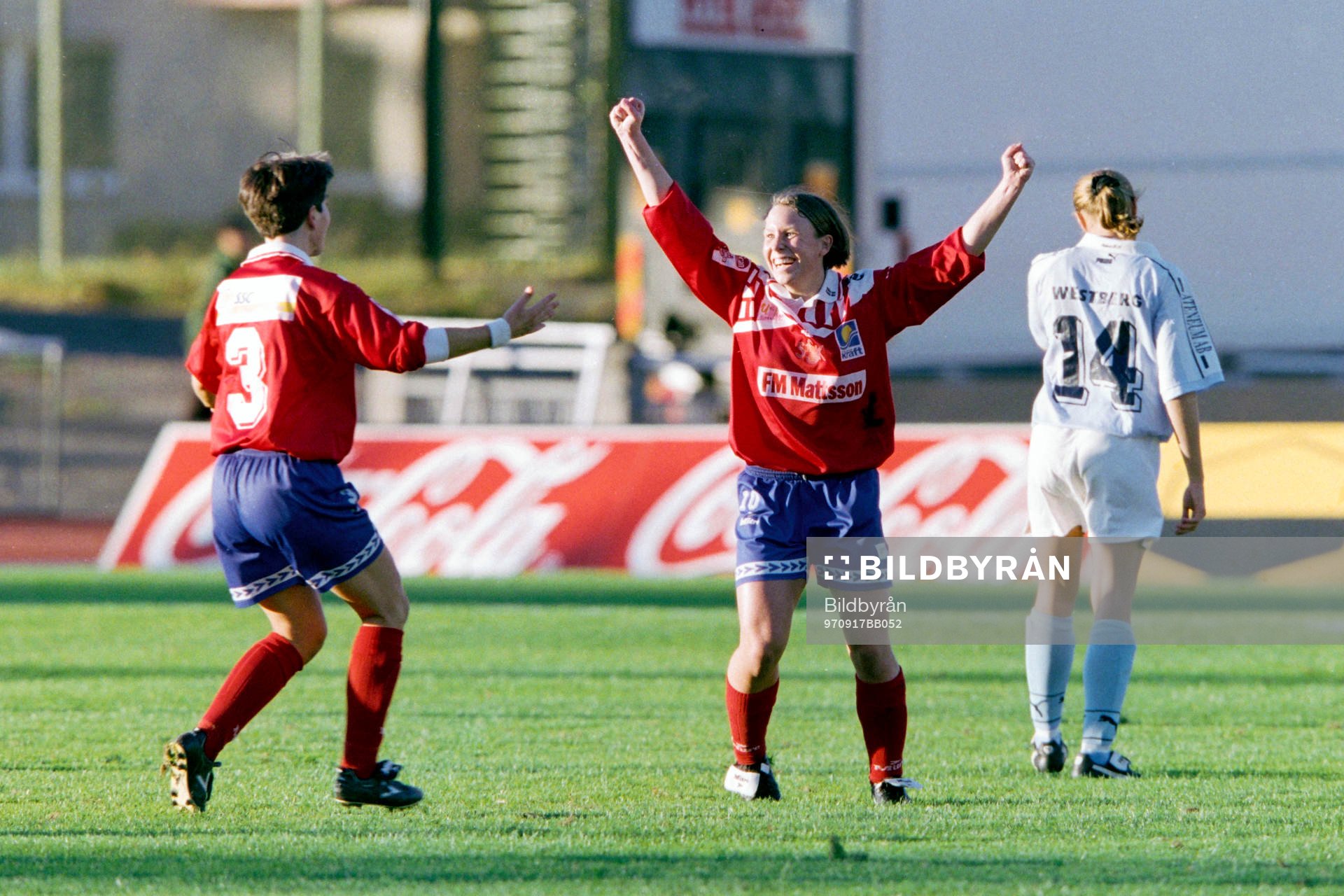 Camilla Andersson och Hanna Ljungberg, Sunnanå jublar