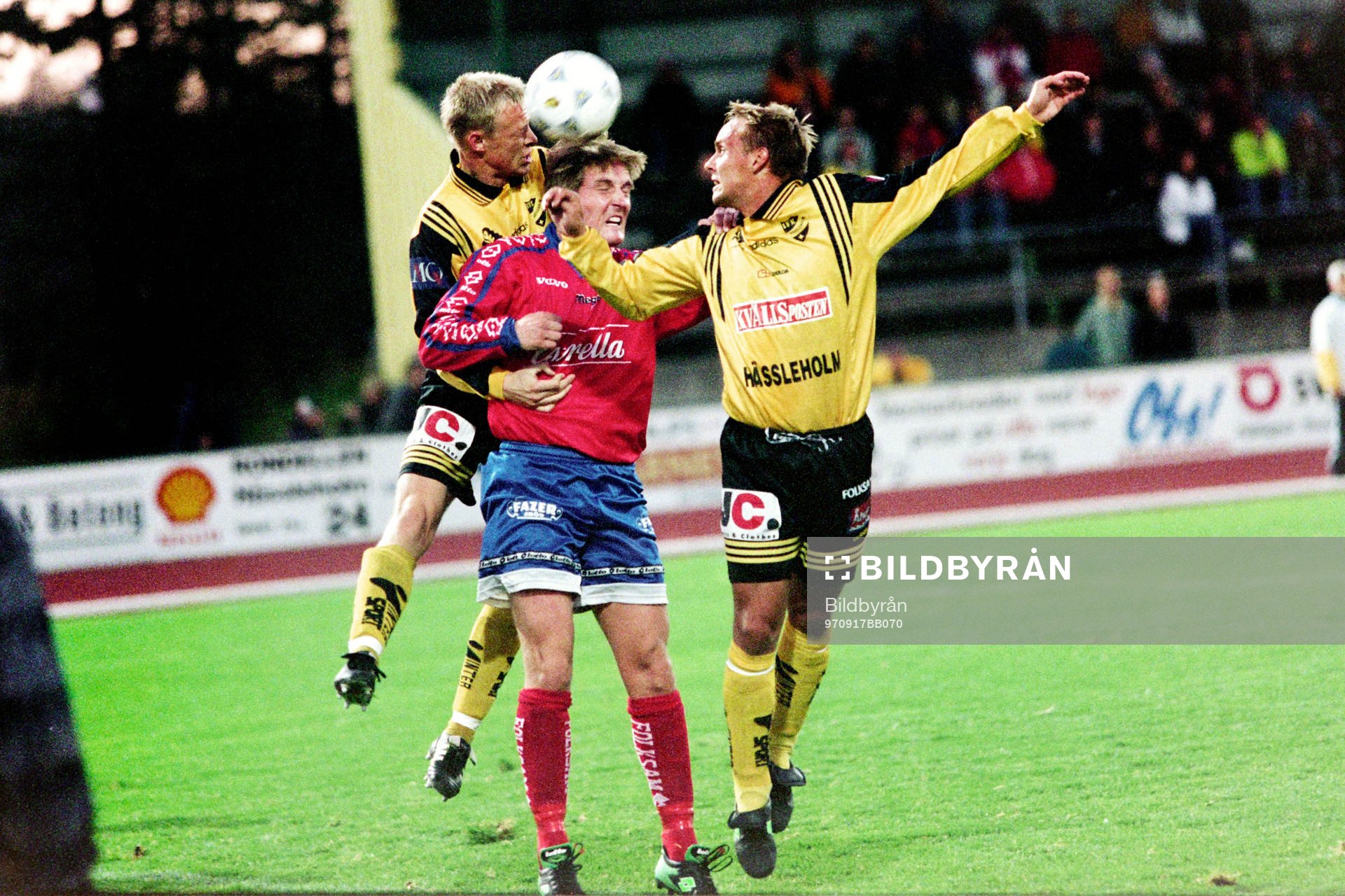 Fotboll, Div 1 Södra, IFK Hässleholm - Gunnilse, 2-2