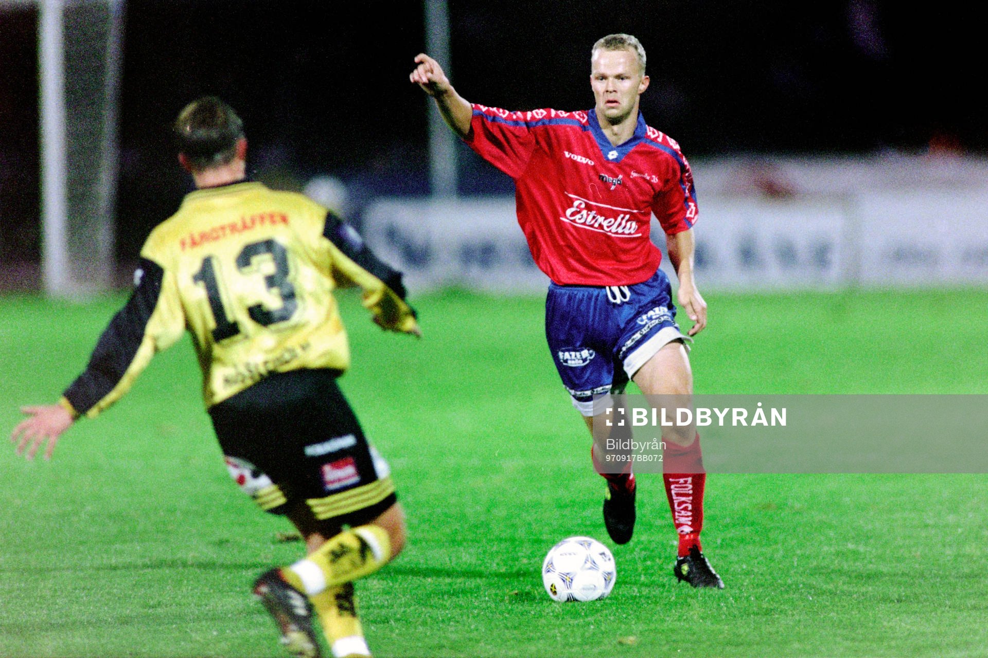 Fotboll, Div 1 Södra, IFK Hässleholm - Gunnilse, 2-2