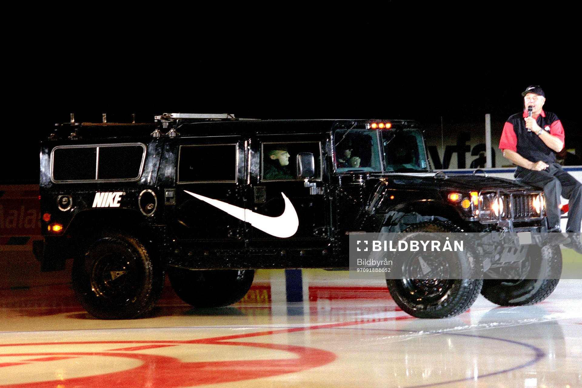 Percy Nilsson, ordförande i Malmö på Nike Jeep