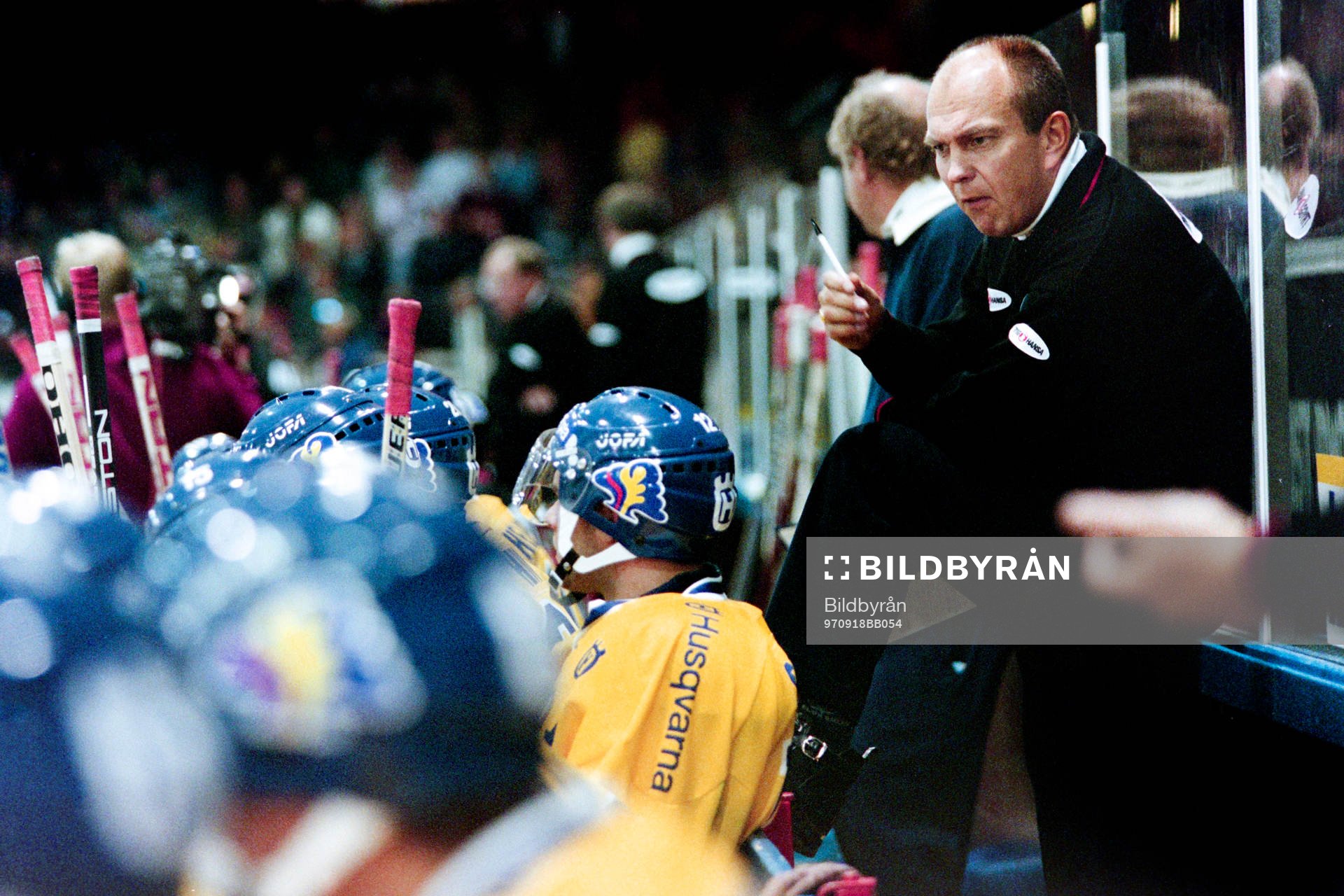 Sune Bergman, tränare i HV71
