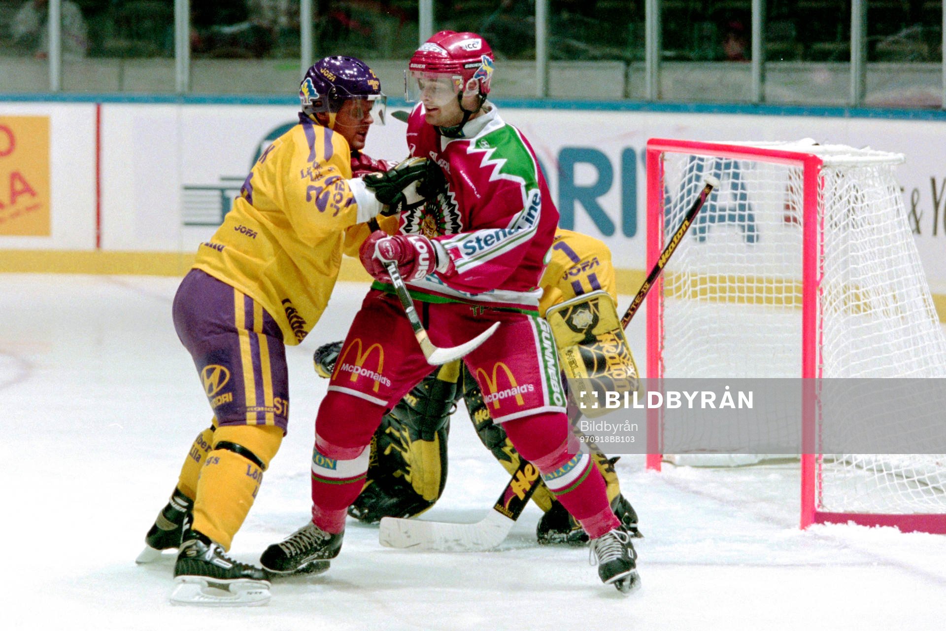 Greger Artursson, Färjestad Jonas Esbjörs, Frölunda