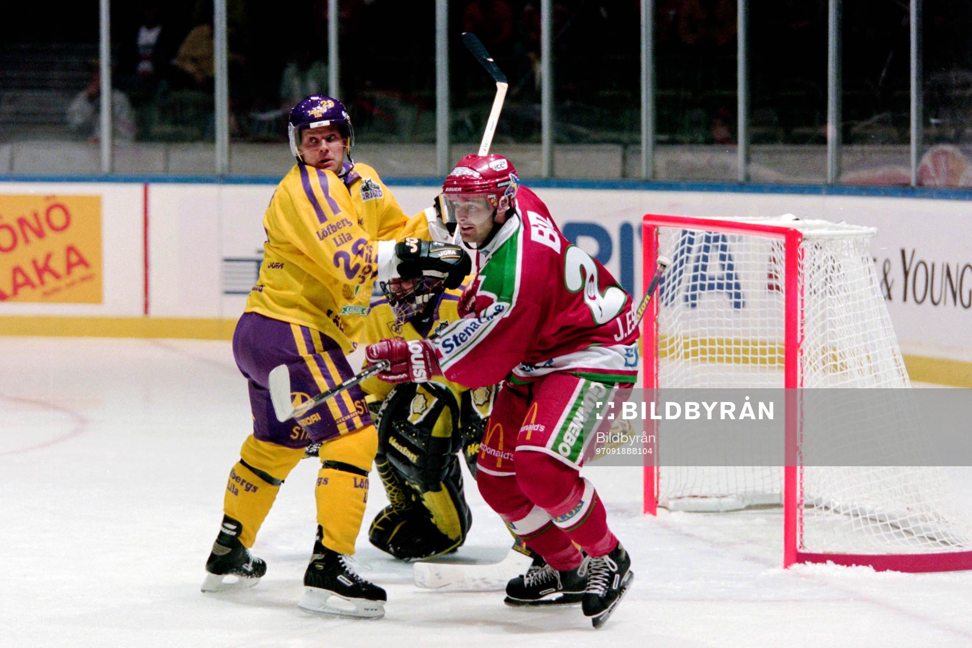 Greger Artursson, Färjestad Jonas Esbjörs, Frölunda