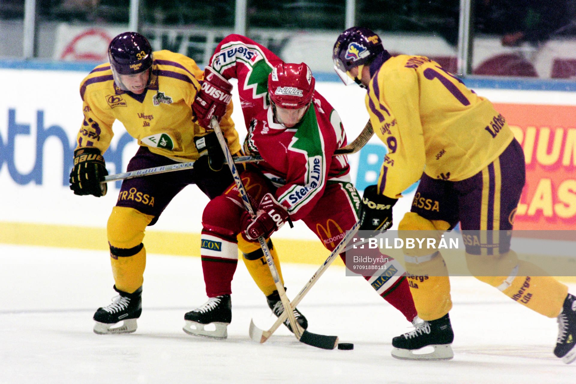 Ishockey, Elitserien, Västra Frölunda - Färjestad, 3-0
