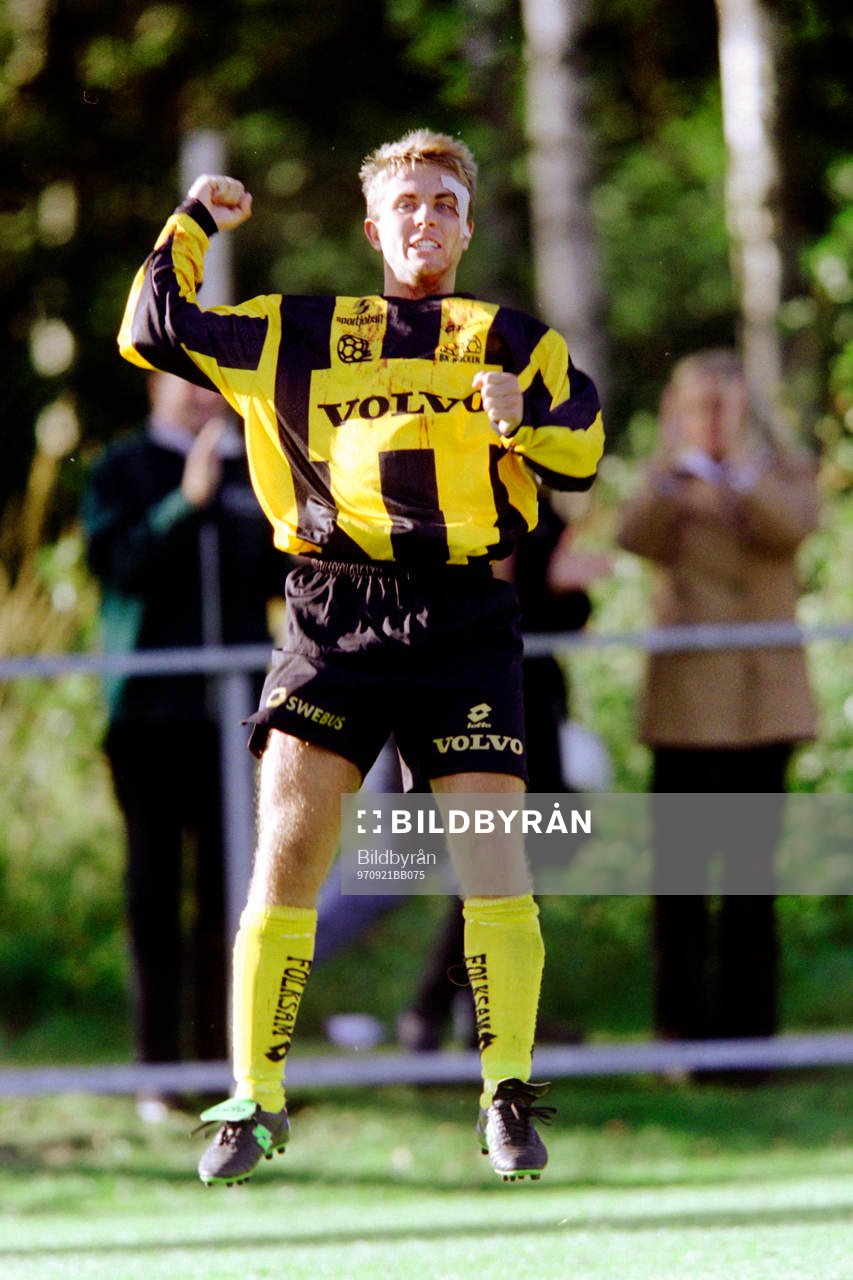 Mattias Larsson, Häcken jublar