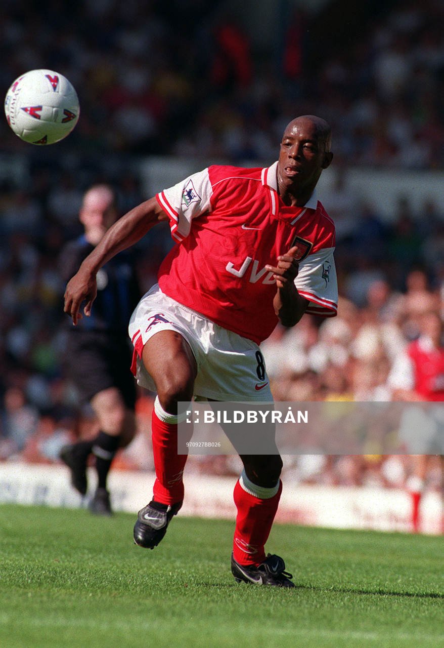 Fotboll -- Ian Wright, Arsenal