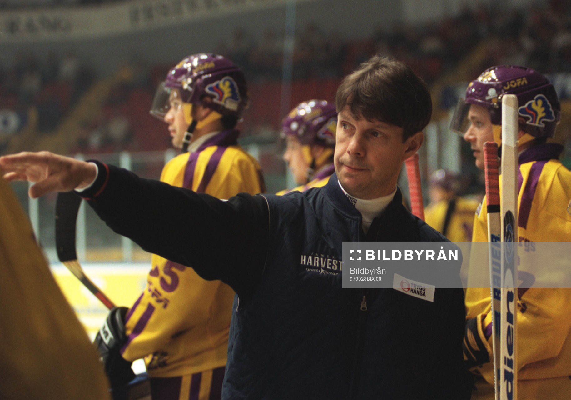 Ishockey Bo Lennartsson, tränare Färjestad