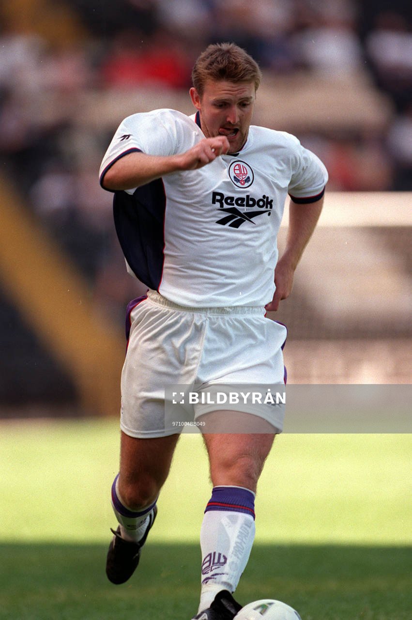 Fotboll -- Jamie Pollock, Bolton 