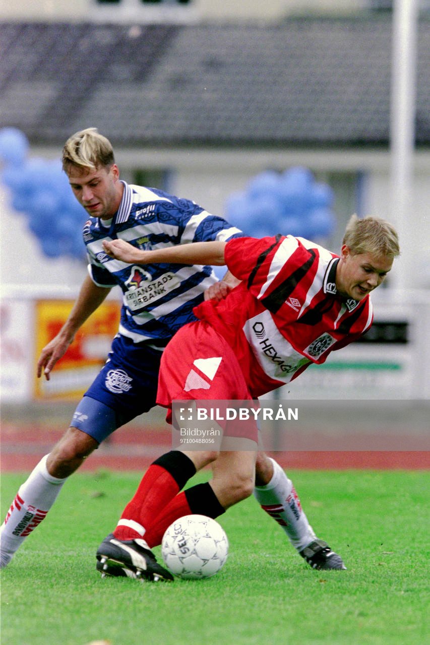 Matthias Eklund, Landskrona med bollen