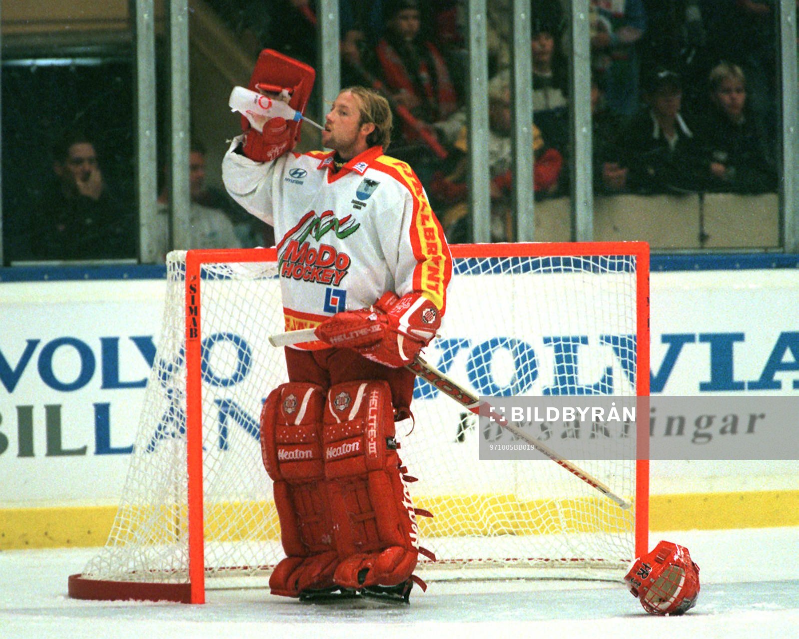 Ishockey Petter Rönnqvist (Petter Rönnkvist), målvakt