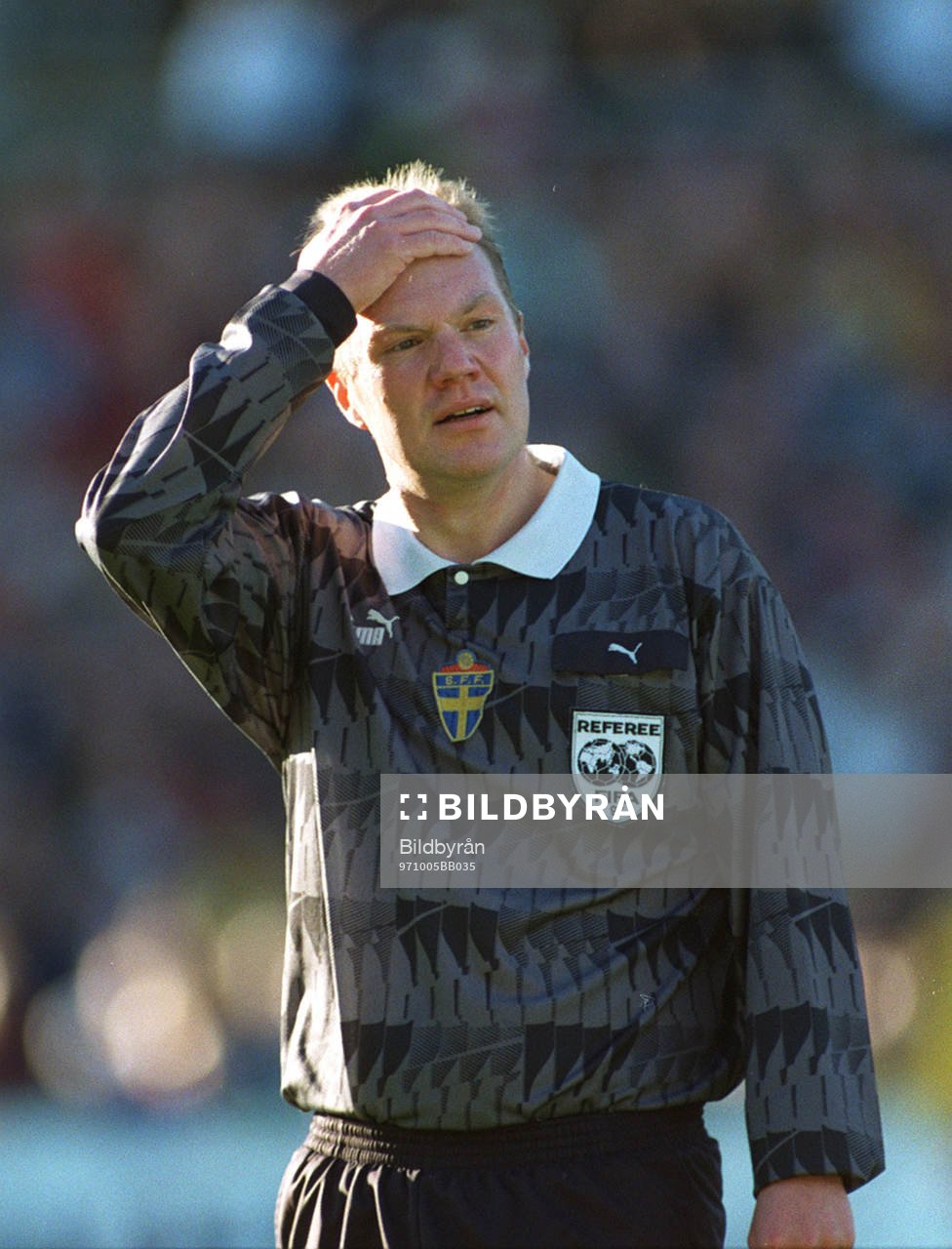 Fotboll Karl-Erik Nilsson, domare