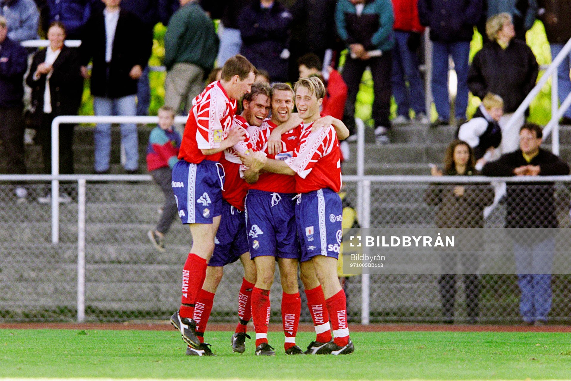 Hans Eklund, Öster jublar med lagkamraterna