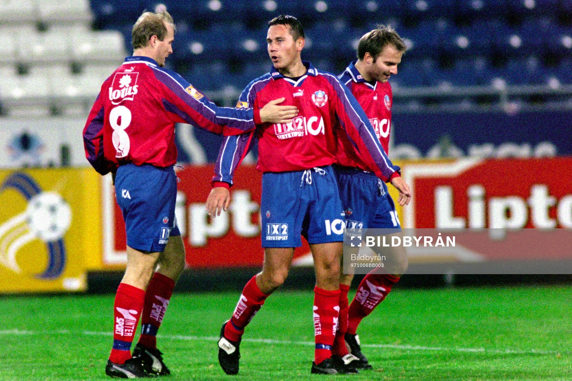 Peter Wibrån, Marcus Lantz och Kenneth Storvik,