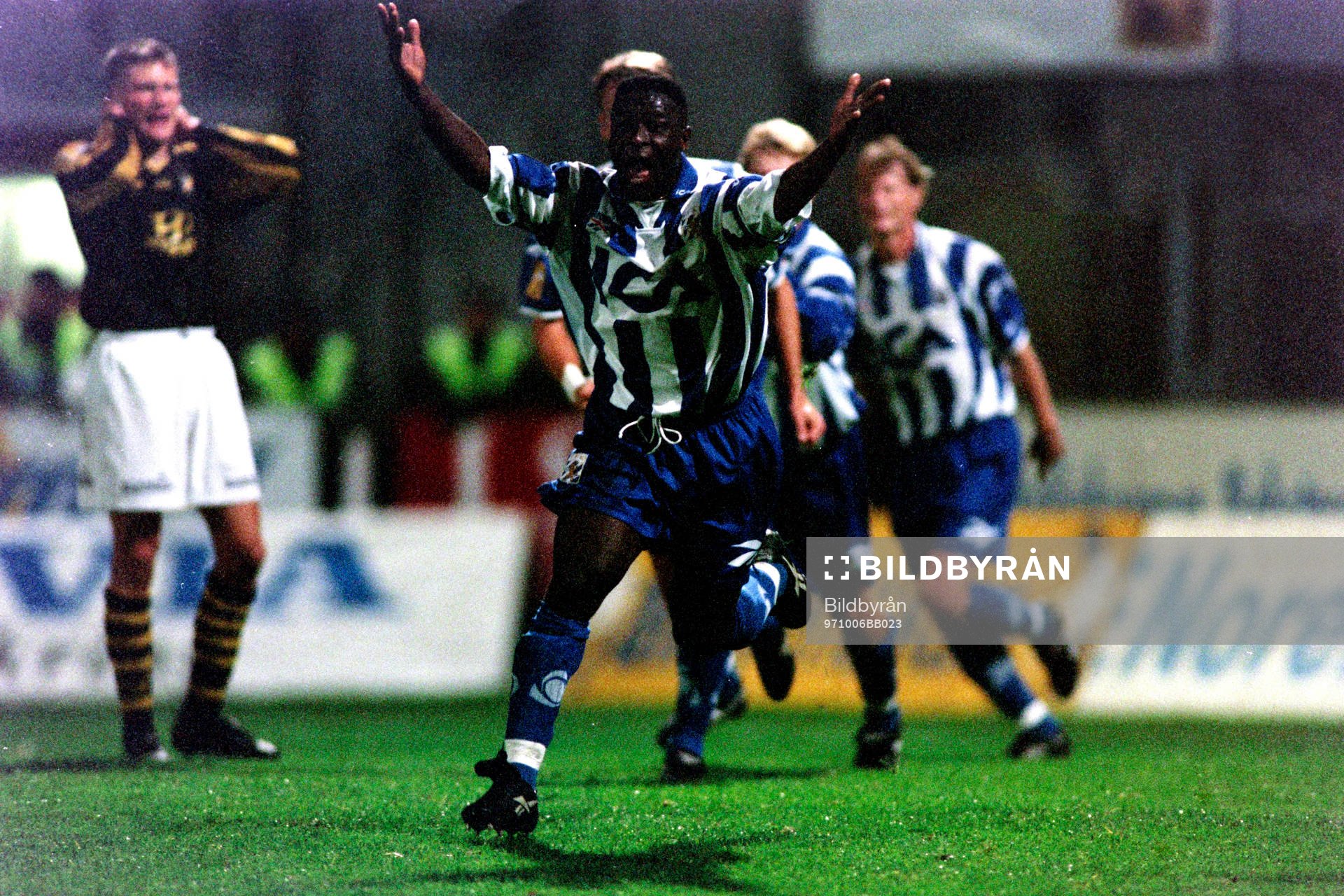 Emmanuel Tetteh, Göteborg jublar