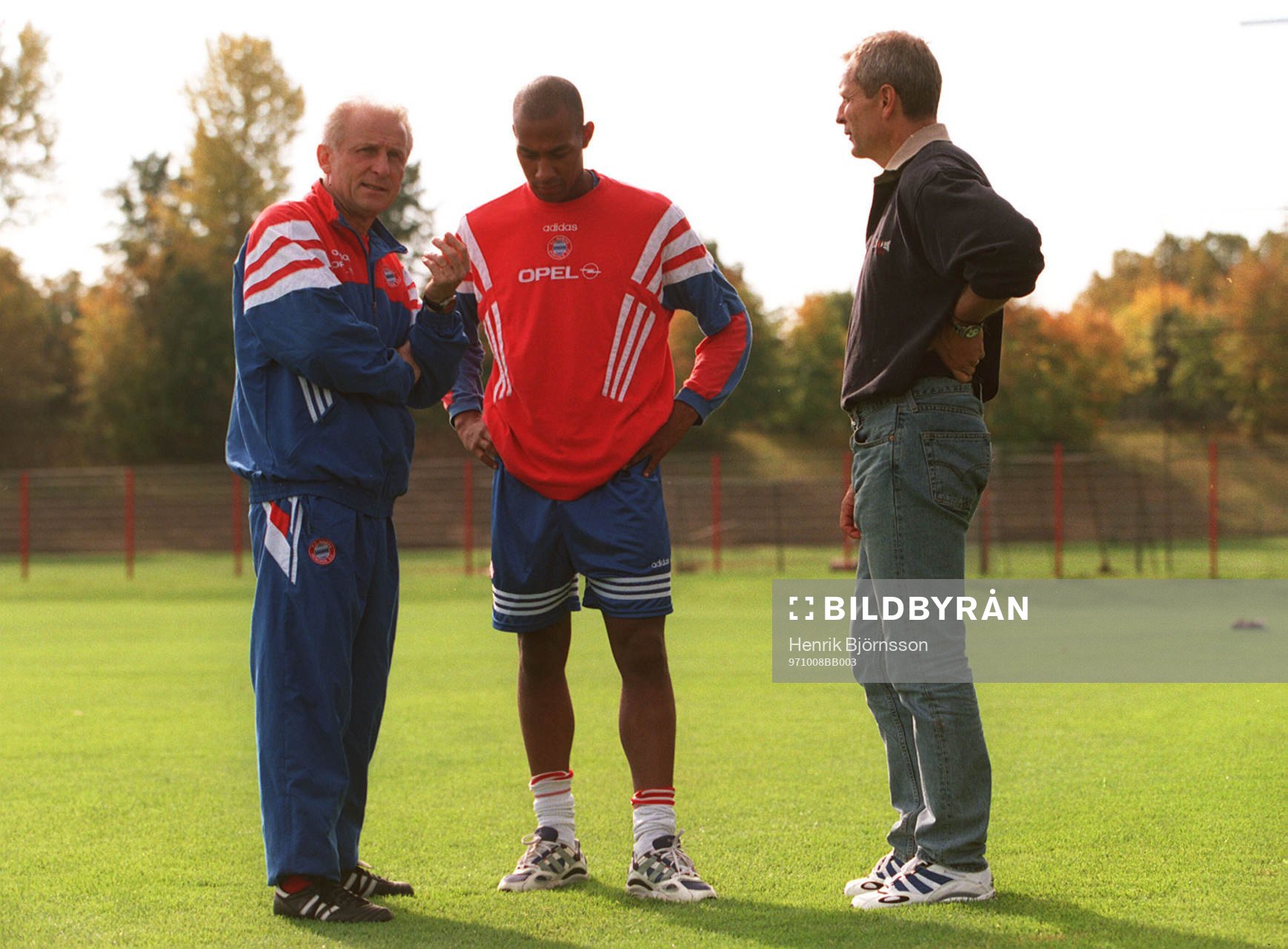 Giovanni Trapattoni, Jeffrey Aubynn och Björn Andersson