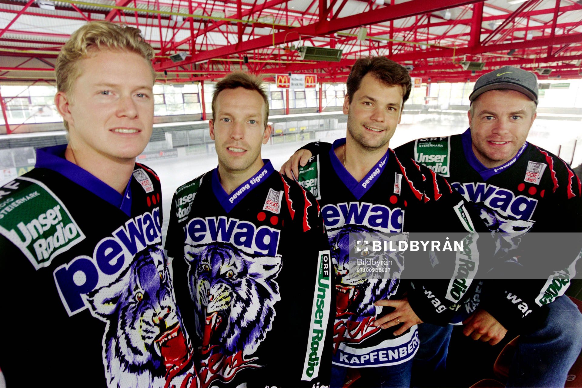 Örjan Nilsson, Fredrik Andersson, Lars Ivarsson och Bo
