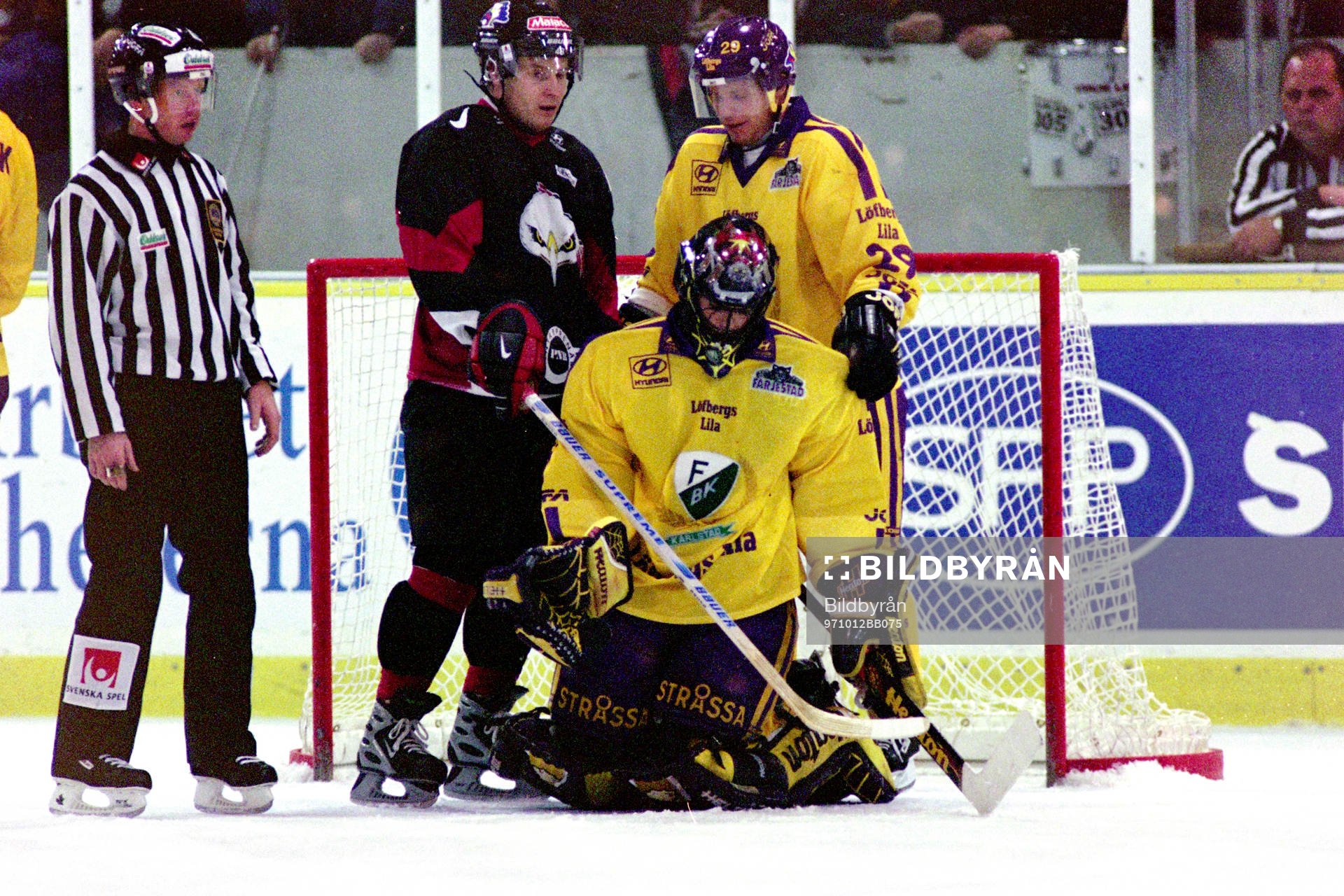 Boris Rousson, målvakt i Färjestad