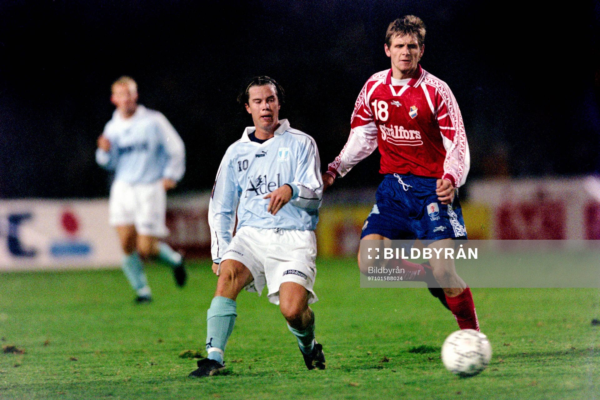 Daniel Andersson, Malmö och Stefan Thordarson, Öster