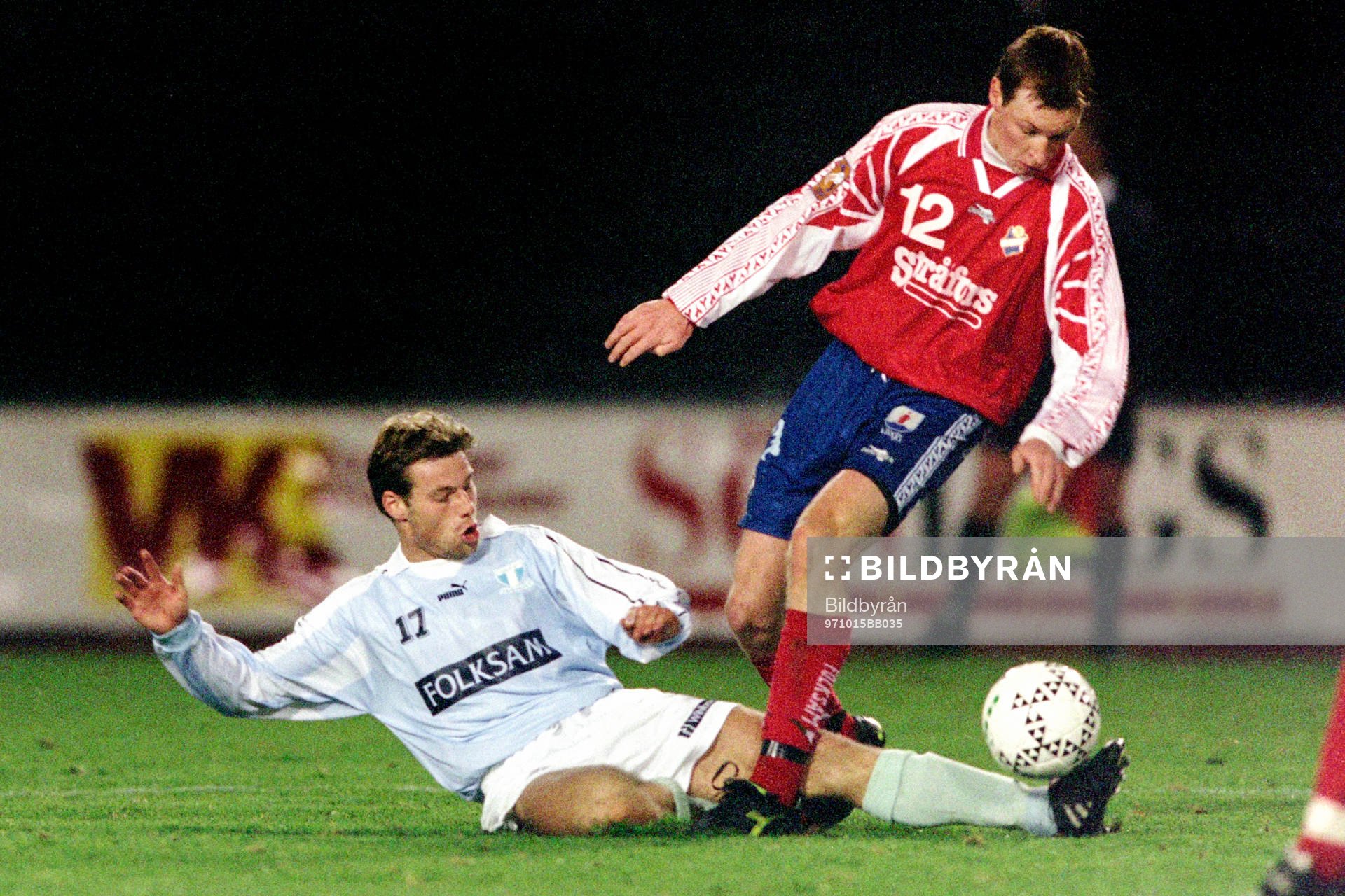 Niklas Gudmundsson, Malmö och Christoffer Olofsson, Öster