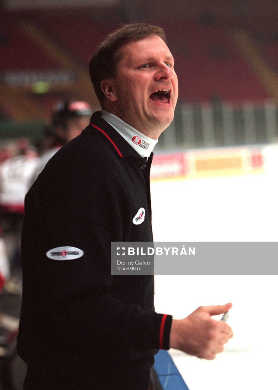 Ishockey Peter Lindström, assisterande tränare Malmö IF
