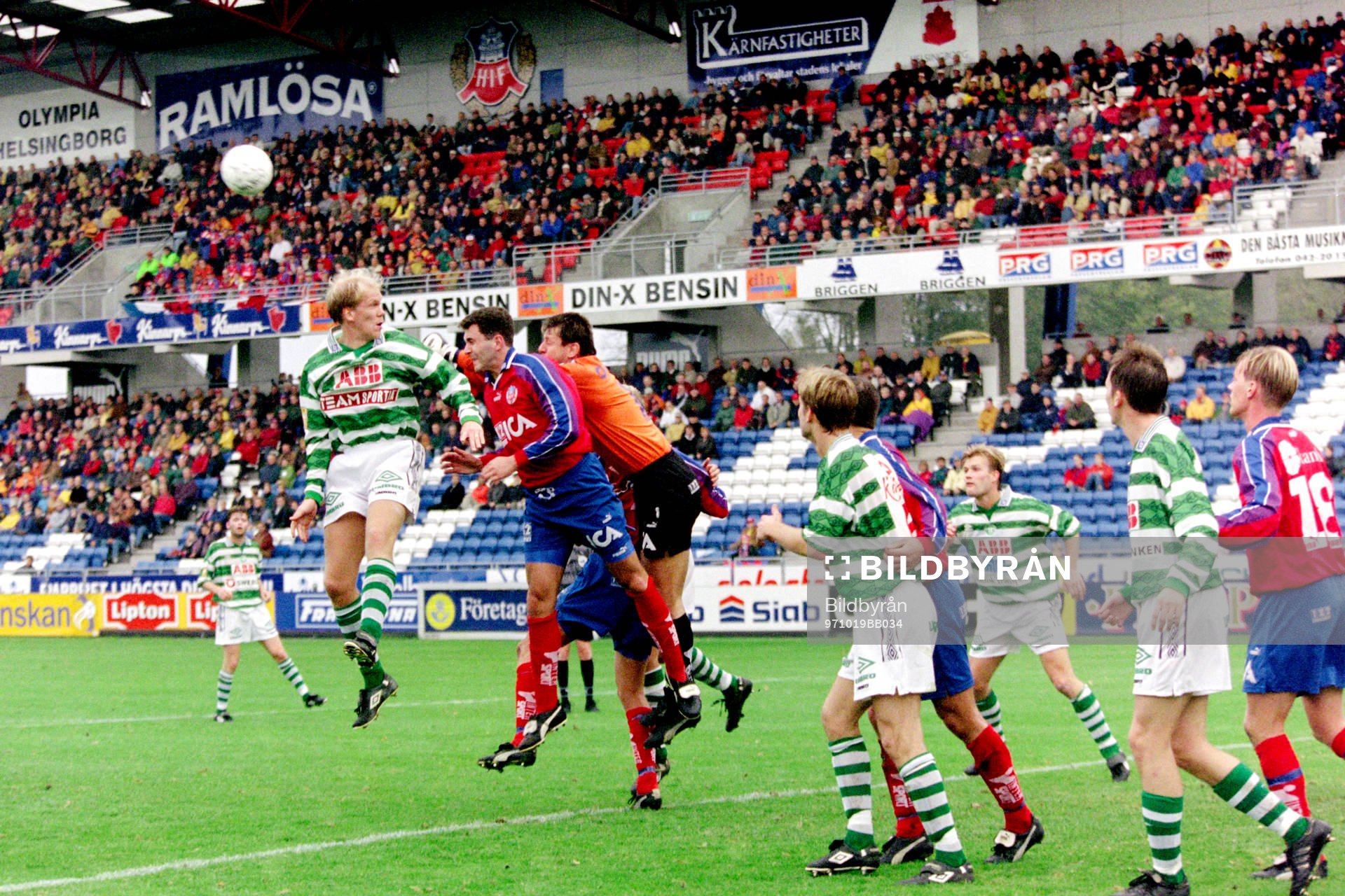 Sven Andersson, målvakt i Helsingborg