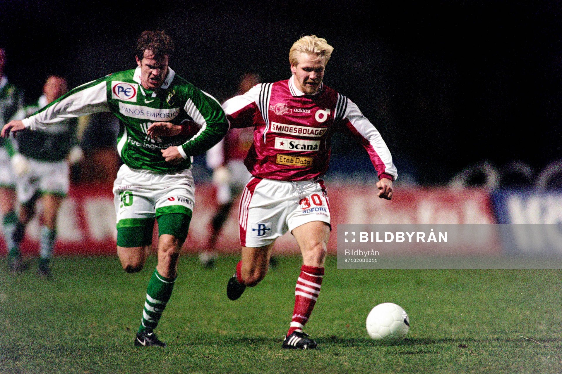 Daniel Nilsson, Ljungskile och Ulf Ottosson, Degerfors