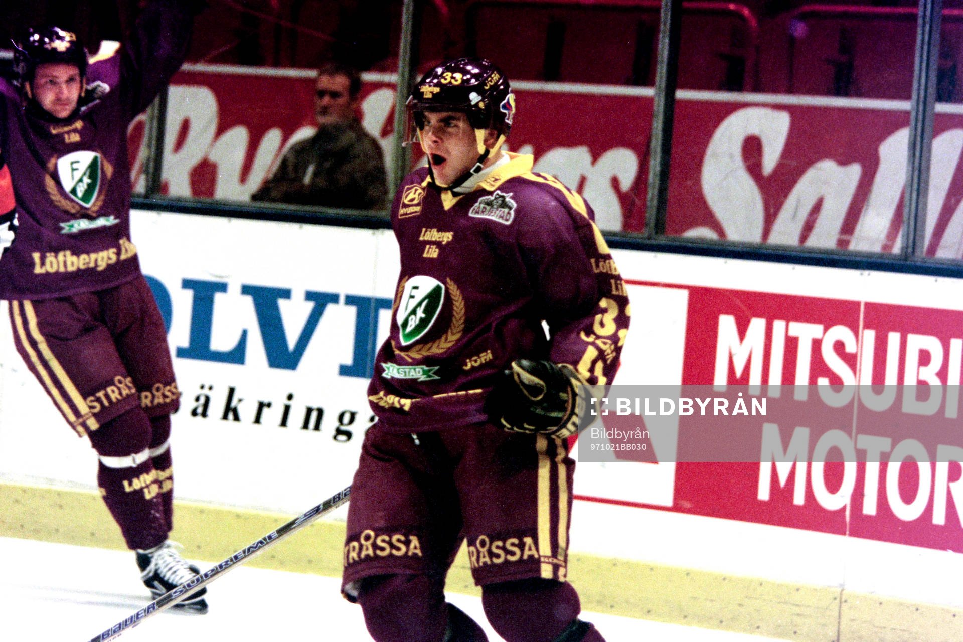 Patrik Wallenberg, Färjestad jublar