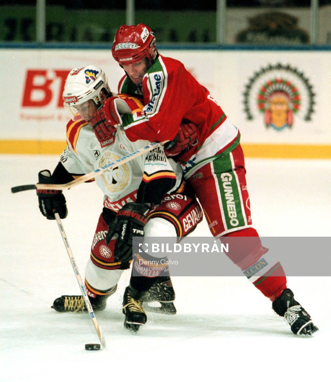 Jan Larsson, Brynäs och Peter Berndtsson, Västra