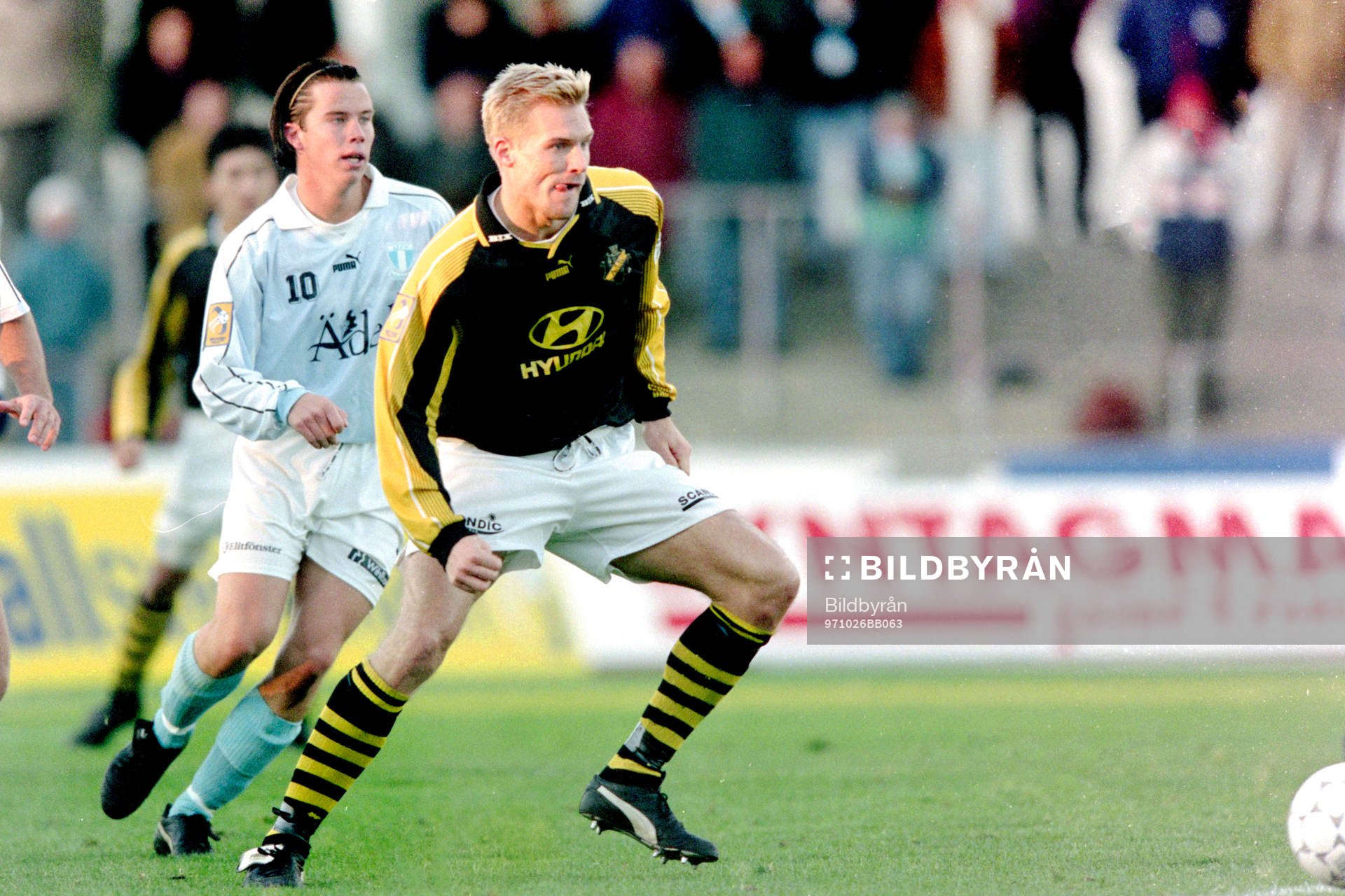 Daniel Andersson, Malmö och Johan Mjällby, AIK