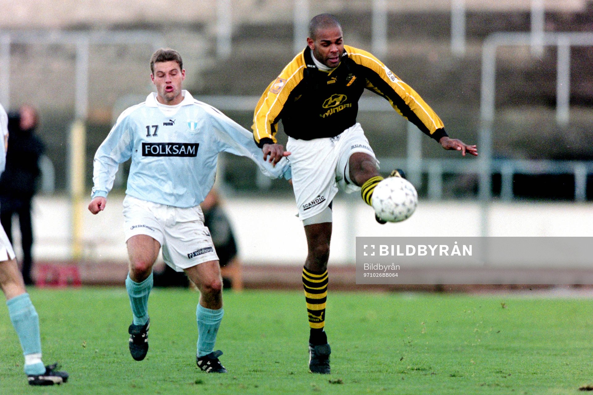 Niklas Gudmundsson, Malmö och Pascal Simpson, AIK