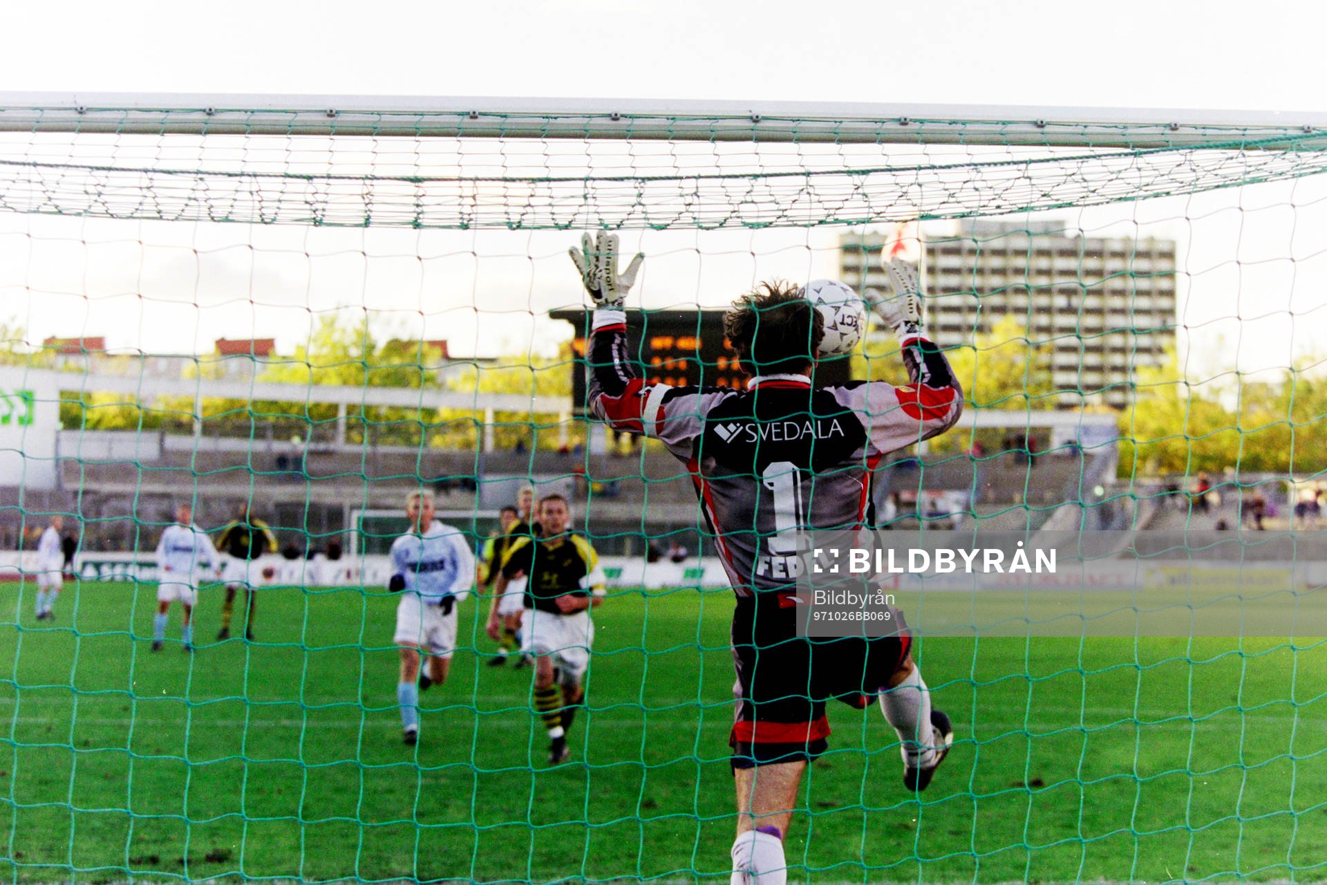 Jonnie Fedel, målvakt i AIK
