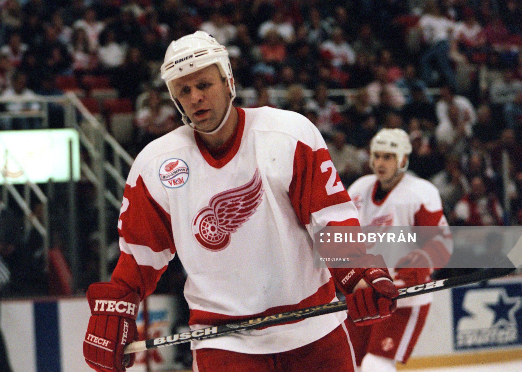 Ishockey Vjatjeslav Fetisov (Viacheslav Fetisov), Detroit